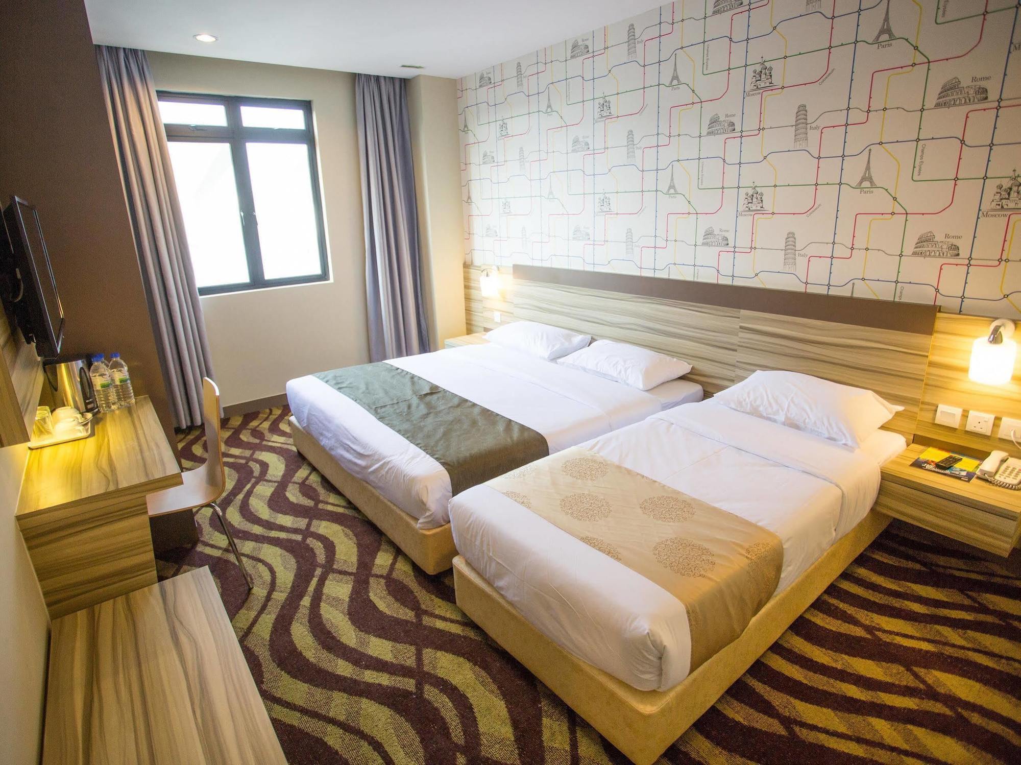 Hotel Zamburger Victory City Johor Bahru Exteriér fotografie