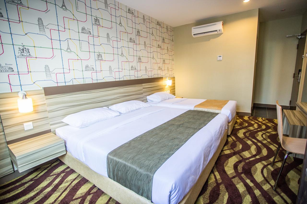 Hotel Zamburger Victory City Johor Bahru Pokoj fotografie